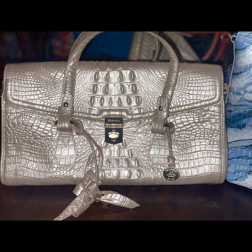 Authentic Brahmin Bag( Small Tote)